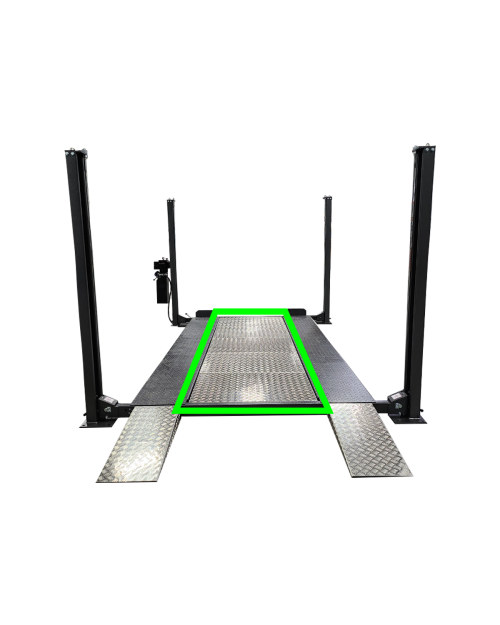 Aluminum Deck Kit For SDPL-8KMS 4-Post Master Series Lift