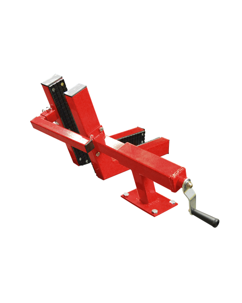 Titan Heavy Duty Rubber Padded Front Wheel Vise