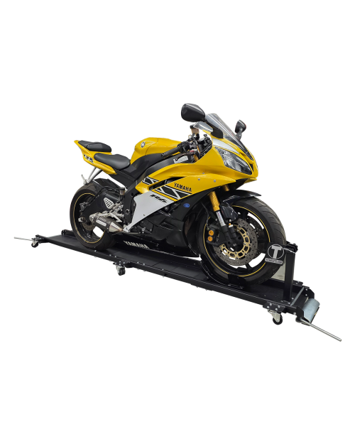 Titan 1,250 lb Motorcycle Dolly With Bulldog Wheel Chock