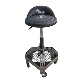 Titan Lifts | Shop Stool - Graphite Grey