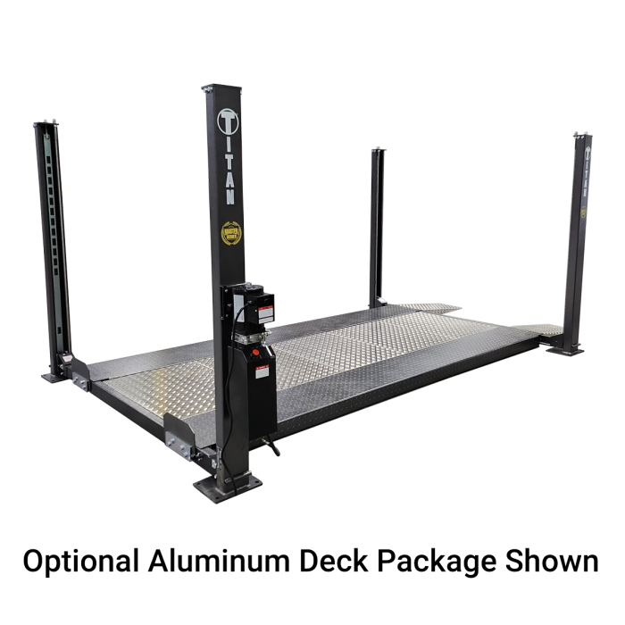 Titan Lifts | Titan Master Series SDPL-8KMS 8,000lb 4-Post Lift